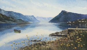 Dallas K Taylor (British 1941-2011): 'Lusterfjord'