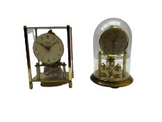 A 20th century English Torsion clock marketed by Bentime Ltd