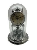 A 20th century German "Olympia" torsion suspension clock