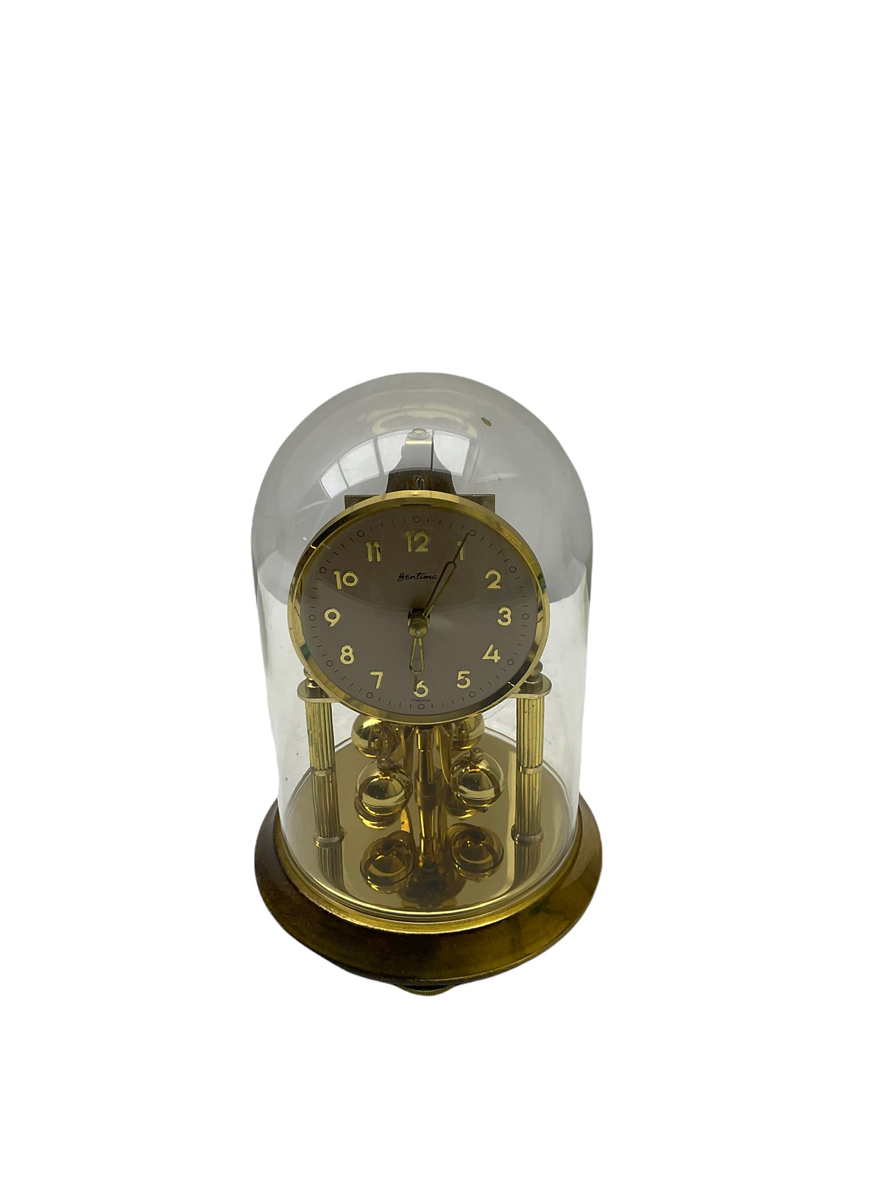 A 20th century English Torsion clock marketed by Bentime Ltd - Bild 3 aus 4