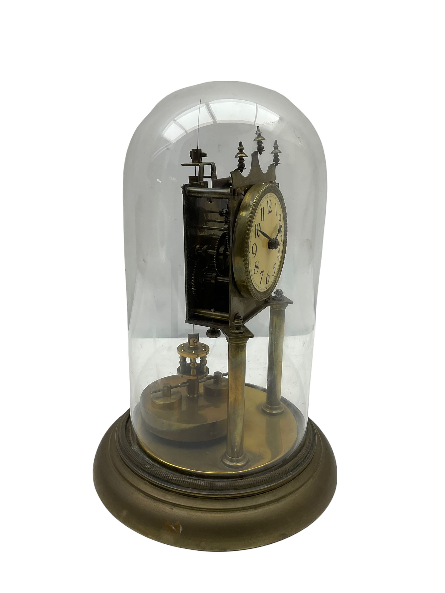 An anonymous early 20th century German 400-day torsion clock - Bild 2 aus 3