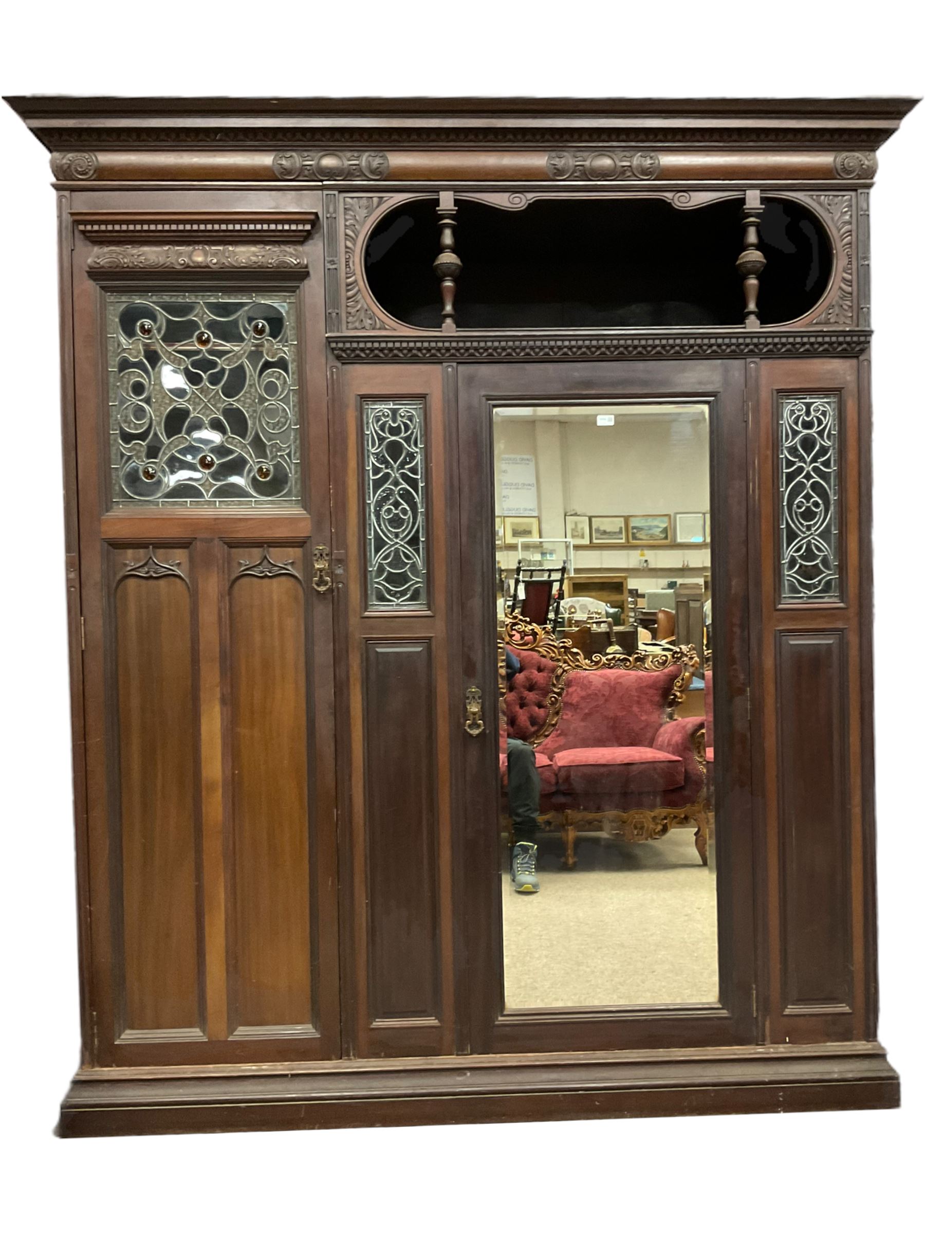 Victorian mahogany wardrobe - Bild 8 aus 8