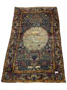 Late 19th/early 20th century Persian Tree of Life rug