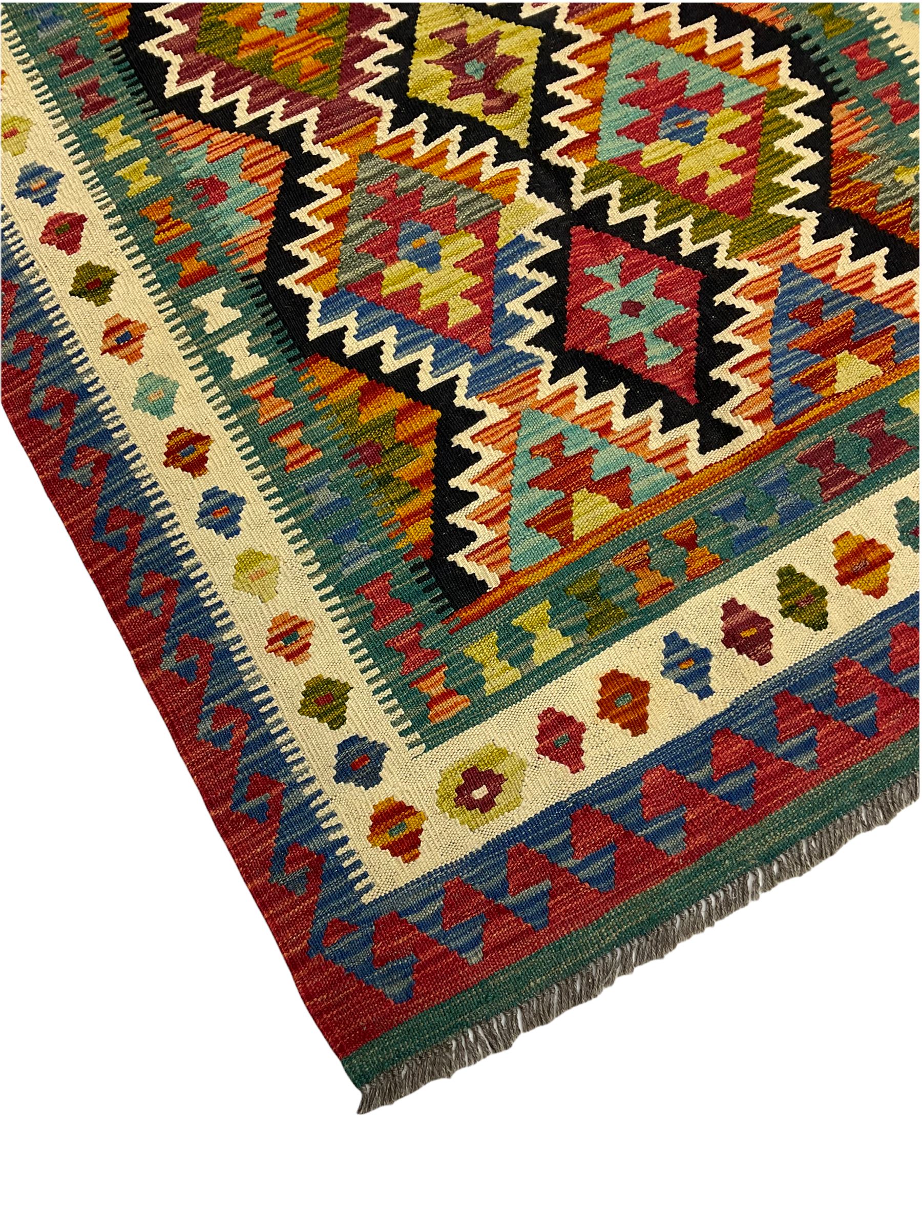 Chobi Kilim rug - Image 4 of 4