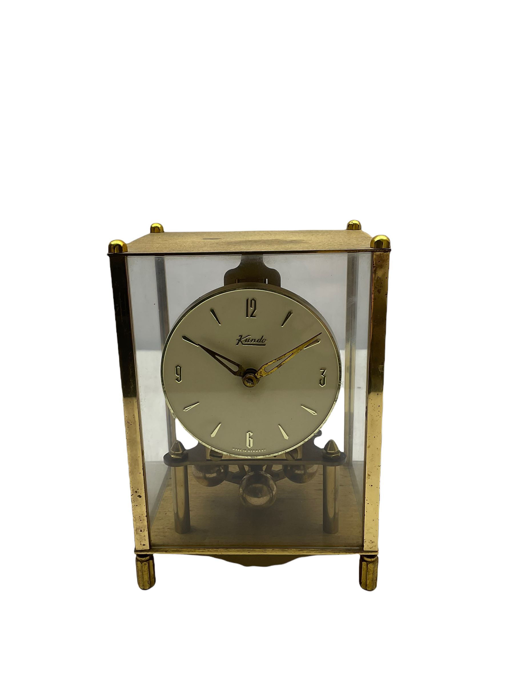 A 20th century English Torsion clock marketed by Bentime Ltd - Bild 2 aus 4