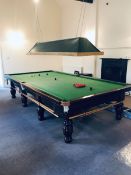Riley full size slate bed billiard table