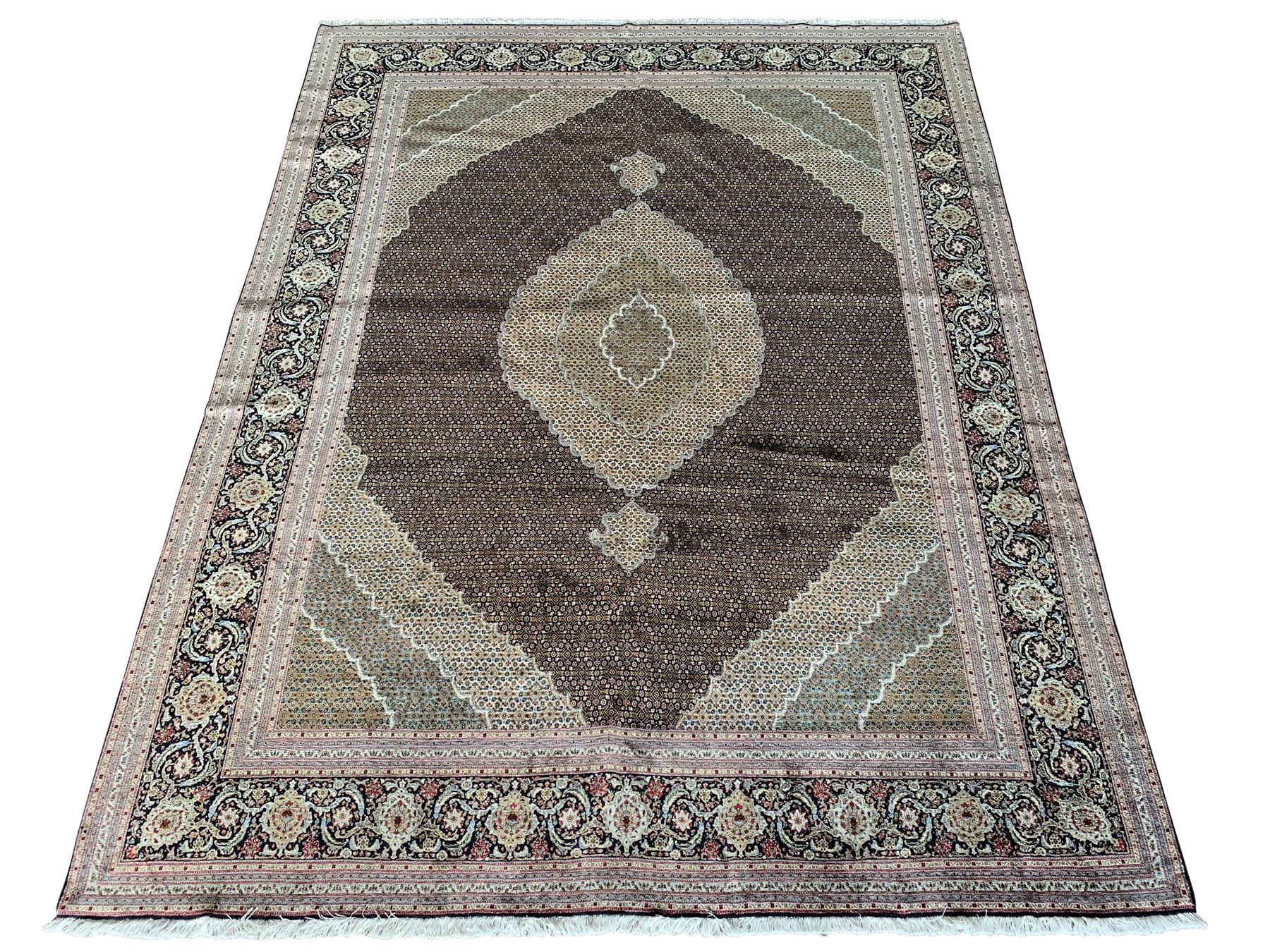 Large Fine Persian Tabriz carpet