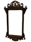 Chippendale style fretwork mirror