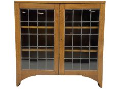 Mid 20th century oak bookcase