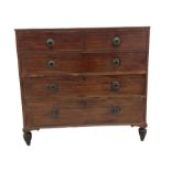 George III mahogany chest