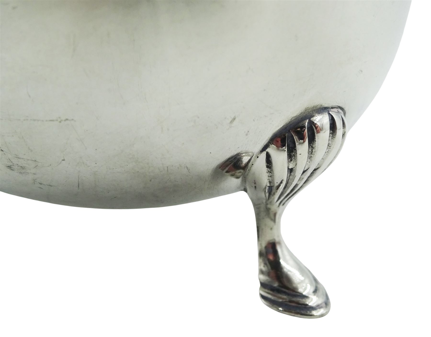 1930's silver sauce boat - Image 2 of 4