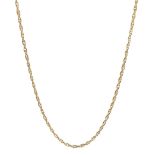 9ct gold Singapore link necklace