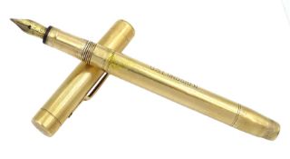 9ct gold Swan fountain pen