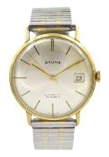 Baume 14ct gold gentleman's automatic 25 jewels wristwatch