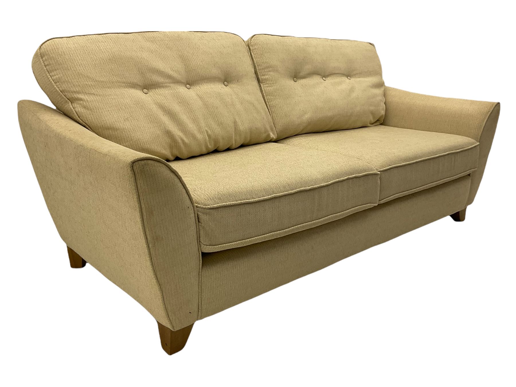 Three seat sofa (W208cm - Image 4 of 14