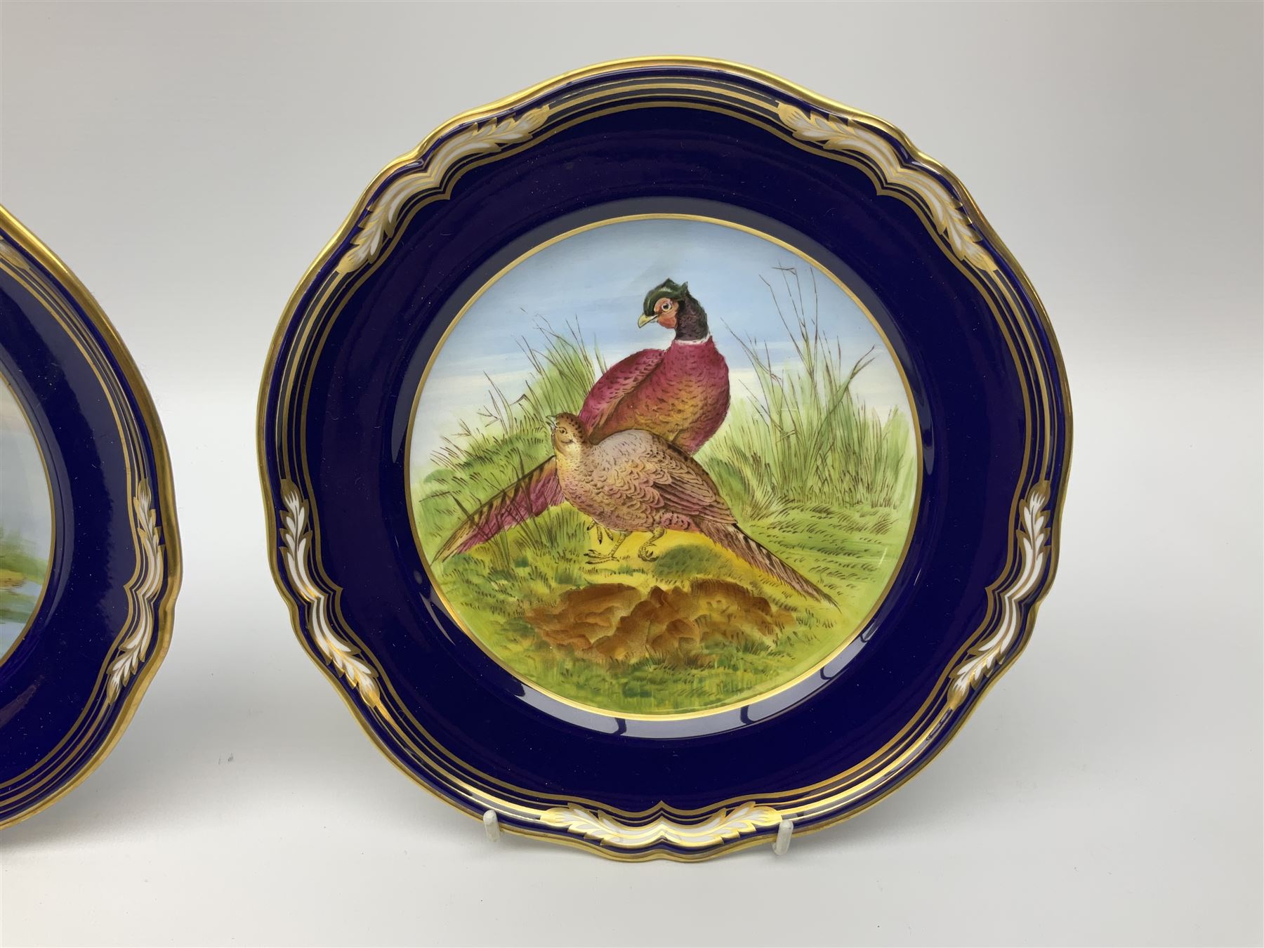 Four Spode Game Birds collectors cabinet plates - Image 4 of 6