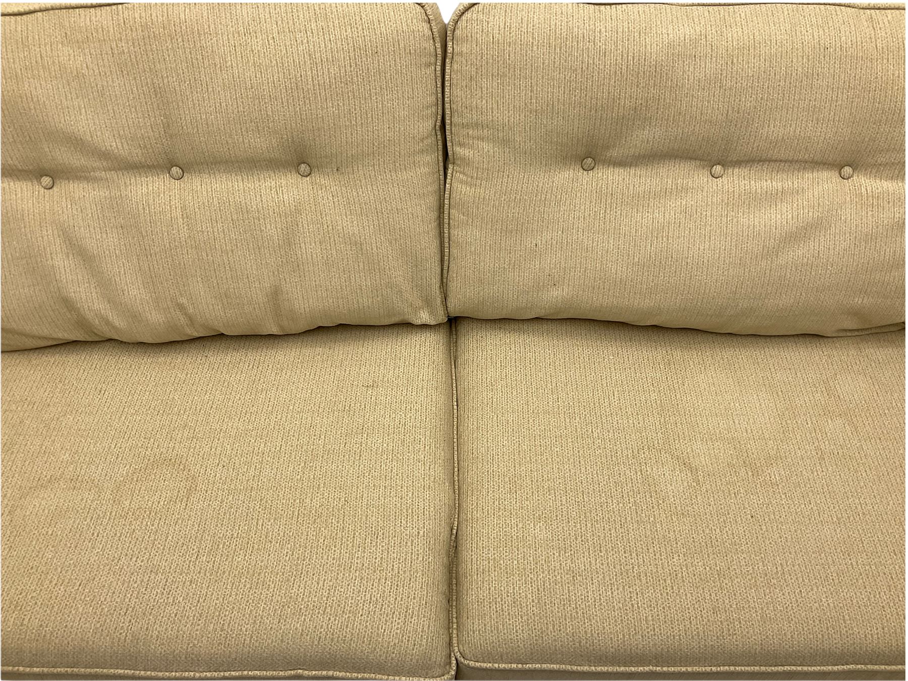 Three seat sofa (W208cm - Image 7 of 14
