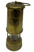 Hockley Lamp & Limelight Co brass miner's lamp