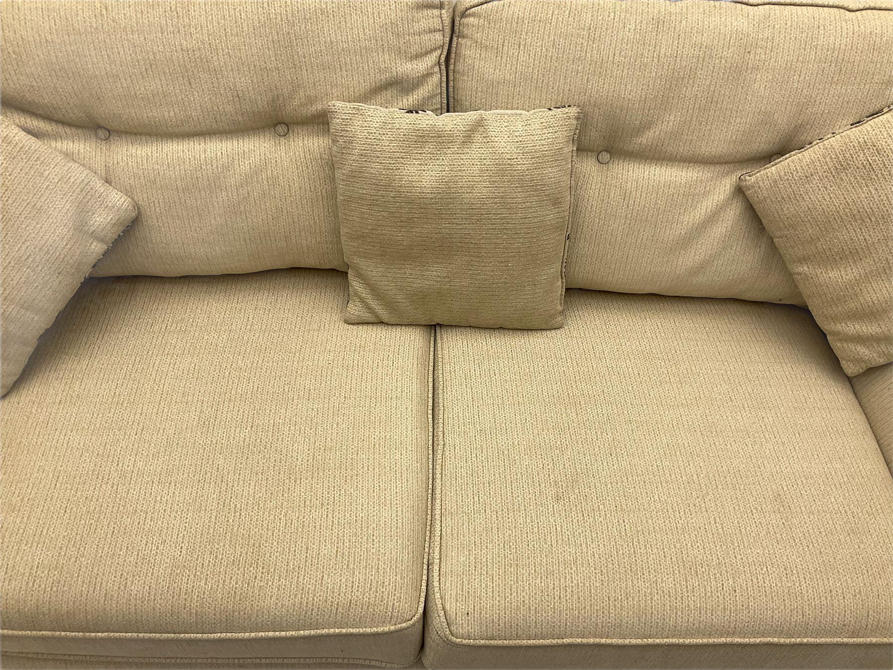 Three seat sofa (W208cm - Image 13 of 14