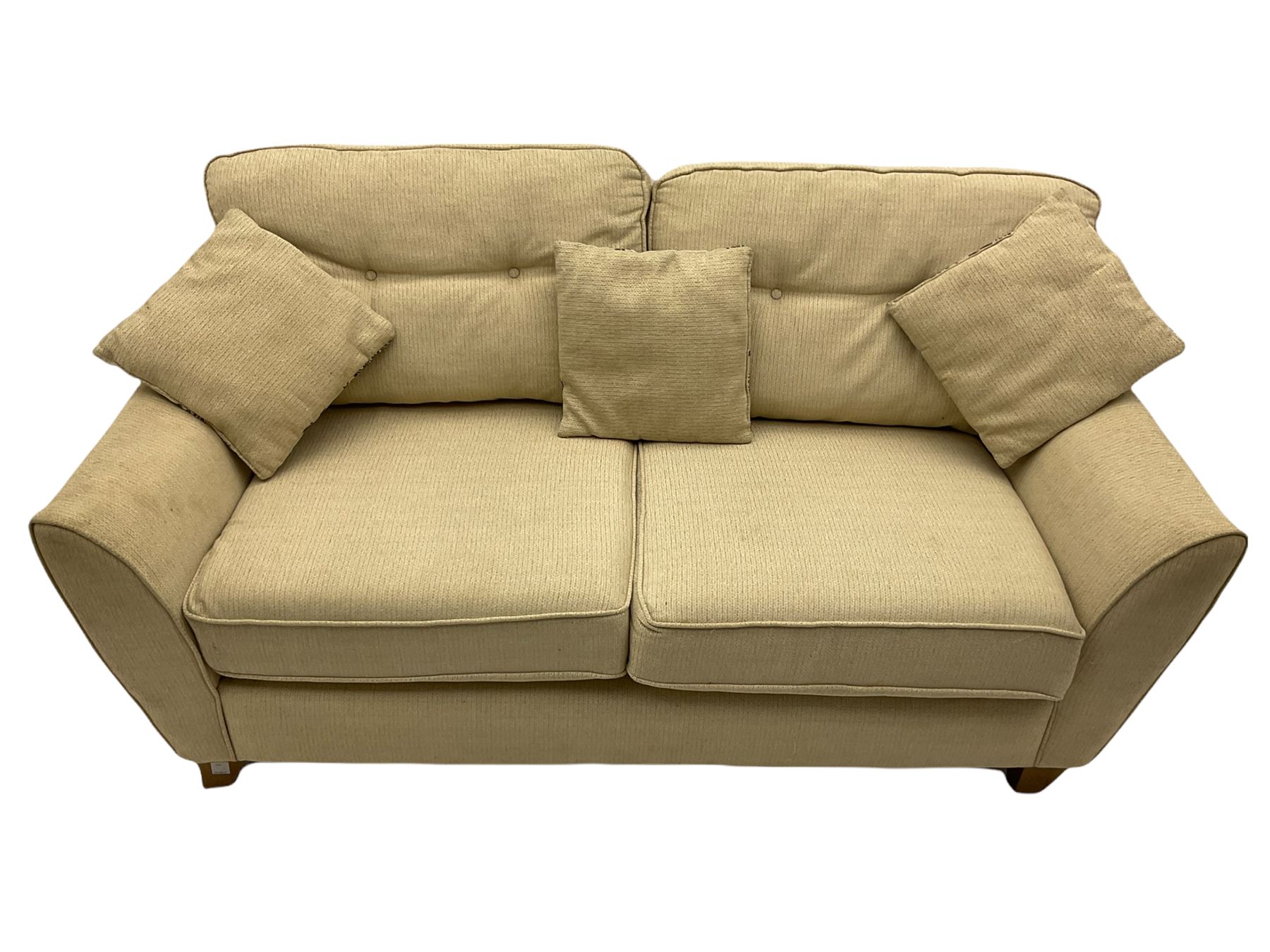 Three seat sofa (W208cm - Image 9 of 14