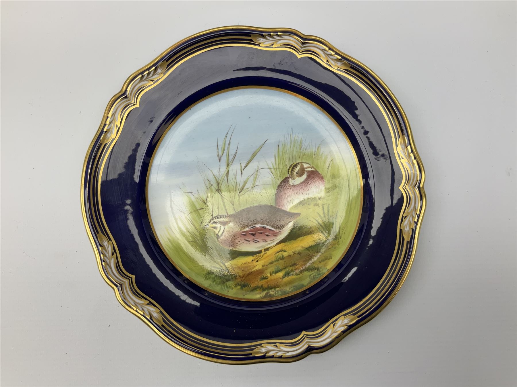 Four Spode Game Birds collectors cabinet plates - Image 5 of 6