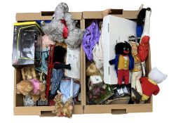 Collection of toys to include two Sunny Jim dolls