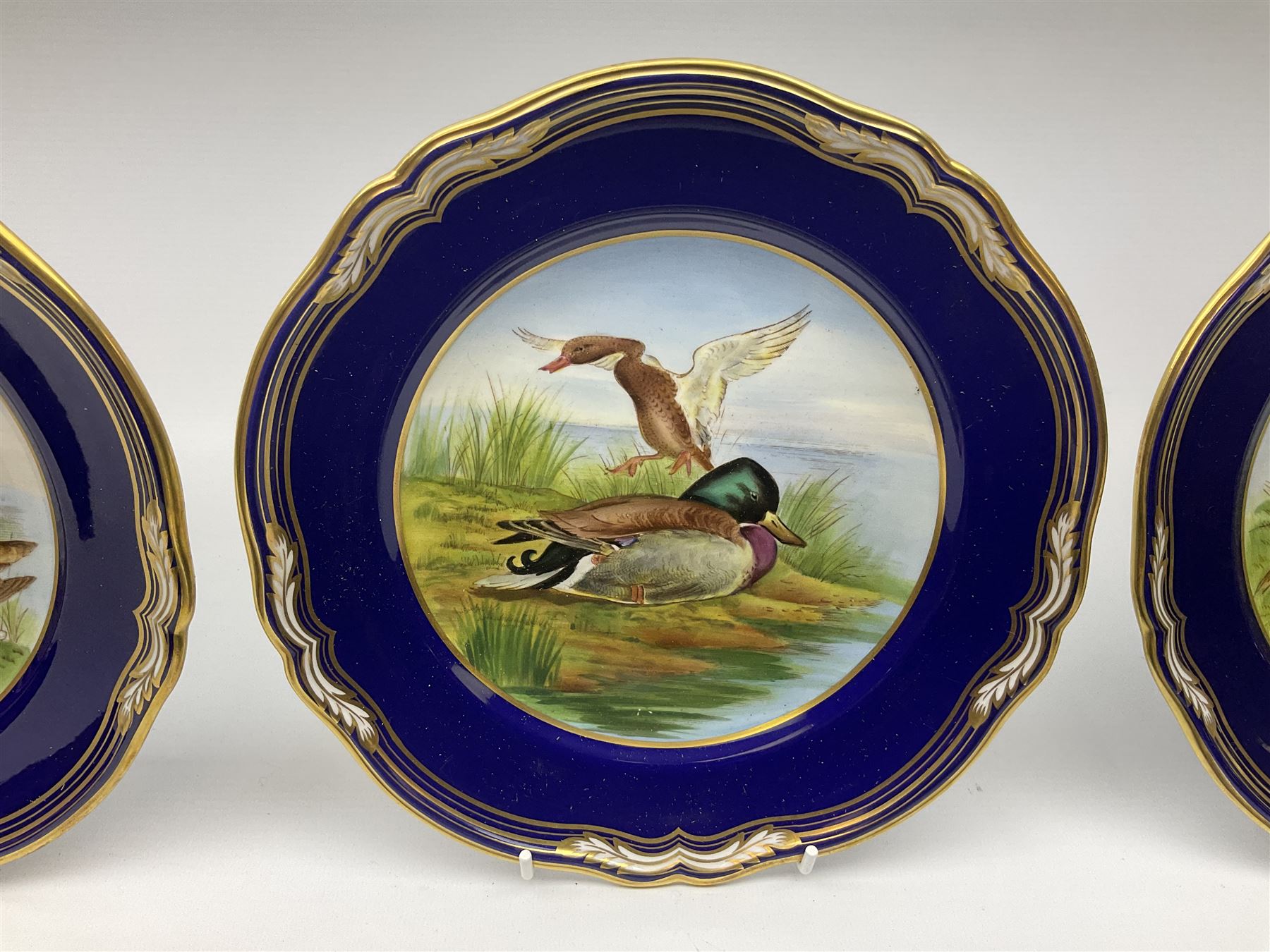 Four Spode Game Birds collectors cabinet plates - Image 3 of 6