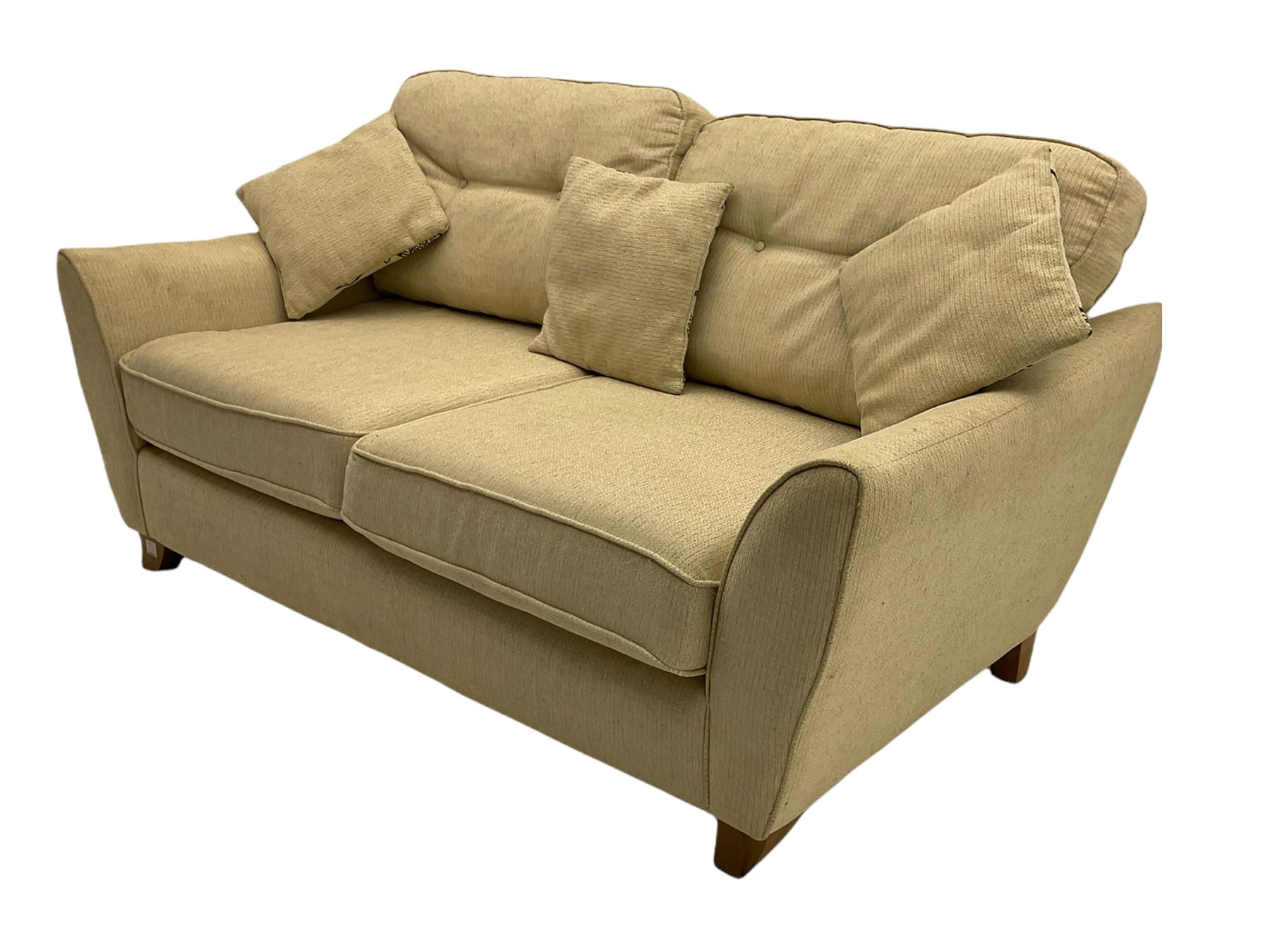 Three seat sofa (W208cm - Image 10 of 14