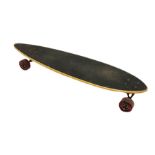 Voltage pintail red longboard