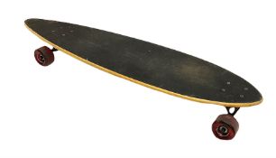 Voltage pintail red longboard