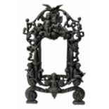 Ornate cast iron photo frame