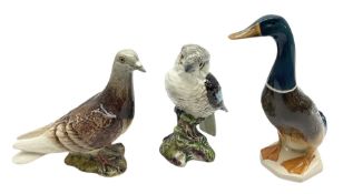 Three Beswick figures comprising Kookaburra no.1159