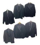 Two gentlemen's black dinner suits