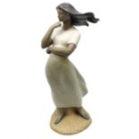 Lladro matte glazed figure