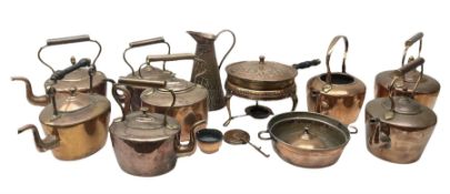 Quantity of copper to include six kettles