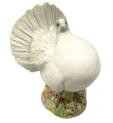 Beswick model of fan tail dove