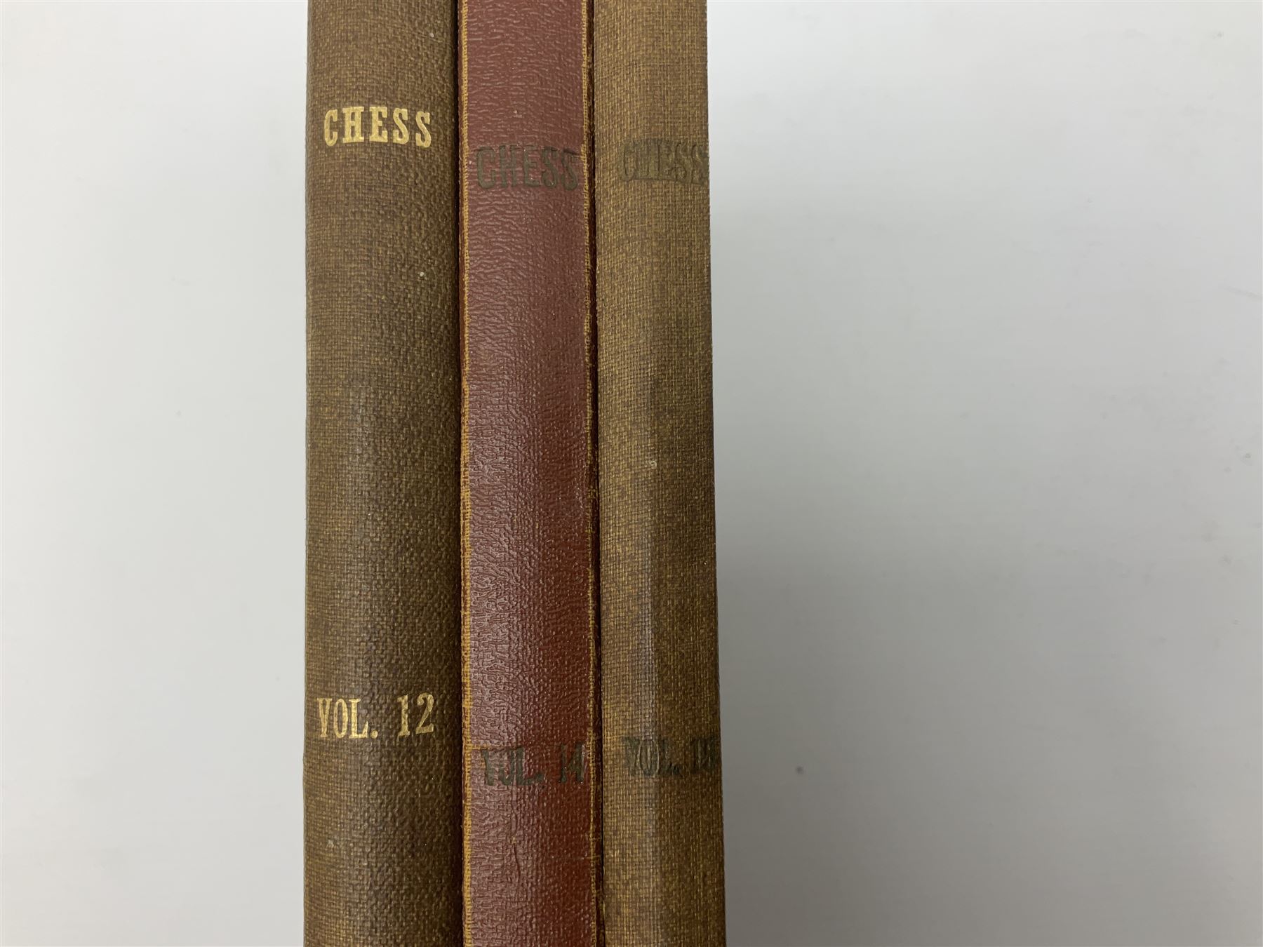 Three bound volumes of 'Chess' magazine 1946-50; fifteen issues of 'The BCCA Magazine' 1949-51; Ches - Image 8 of 11