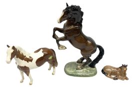 Three Beswick figure