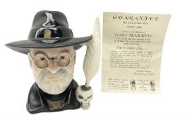 Grayshott Pottery limited edition Terry Pratchett character jug 184/1500