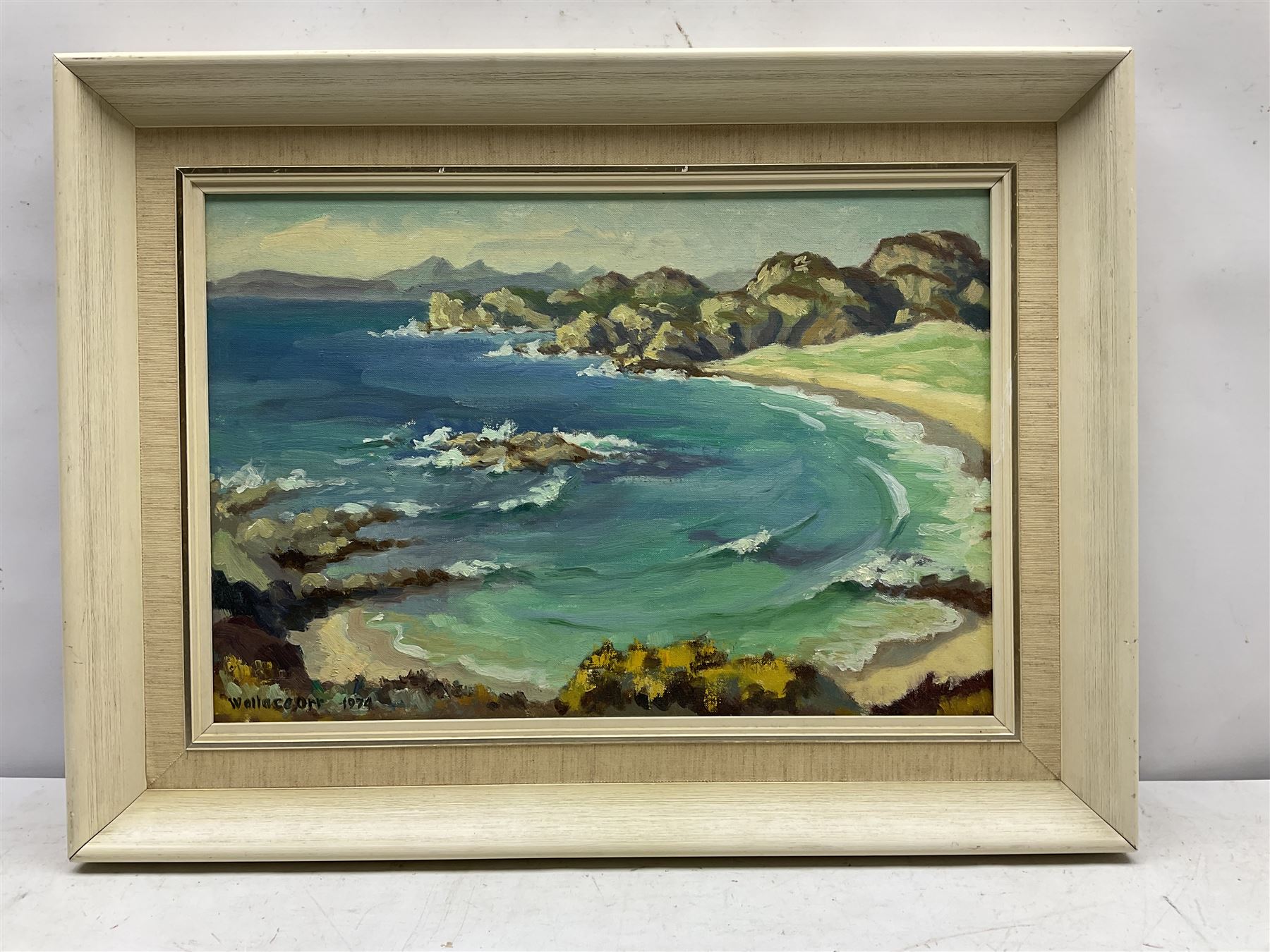 James Wallace Orr (Scottish 1907-1992): 'Kiloran Bay - Isle of Colonsay' Scotland - Image 2 of 4