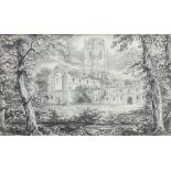 English School (Early 19th century): 'Fountains Abbey'