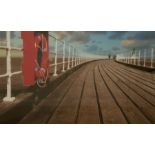 Lee Wilson (British Contemporary): Whitby Pier