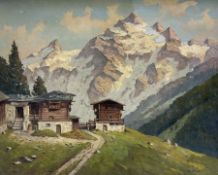 Holdorn (Continental early 20th century): Mountain Huts