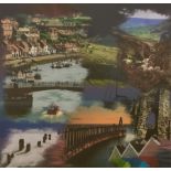 Lee Wilson (British Contemporary): Whitby Collage