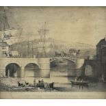 After Francis Pickernell: 'The New Swivel Bridge over the Esk at Whitby'