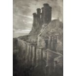 William Rawson (British exh.1913-1914): 'Scarborough Castle'