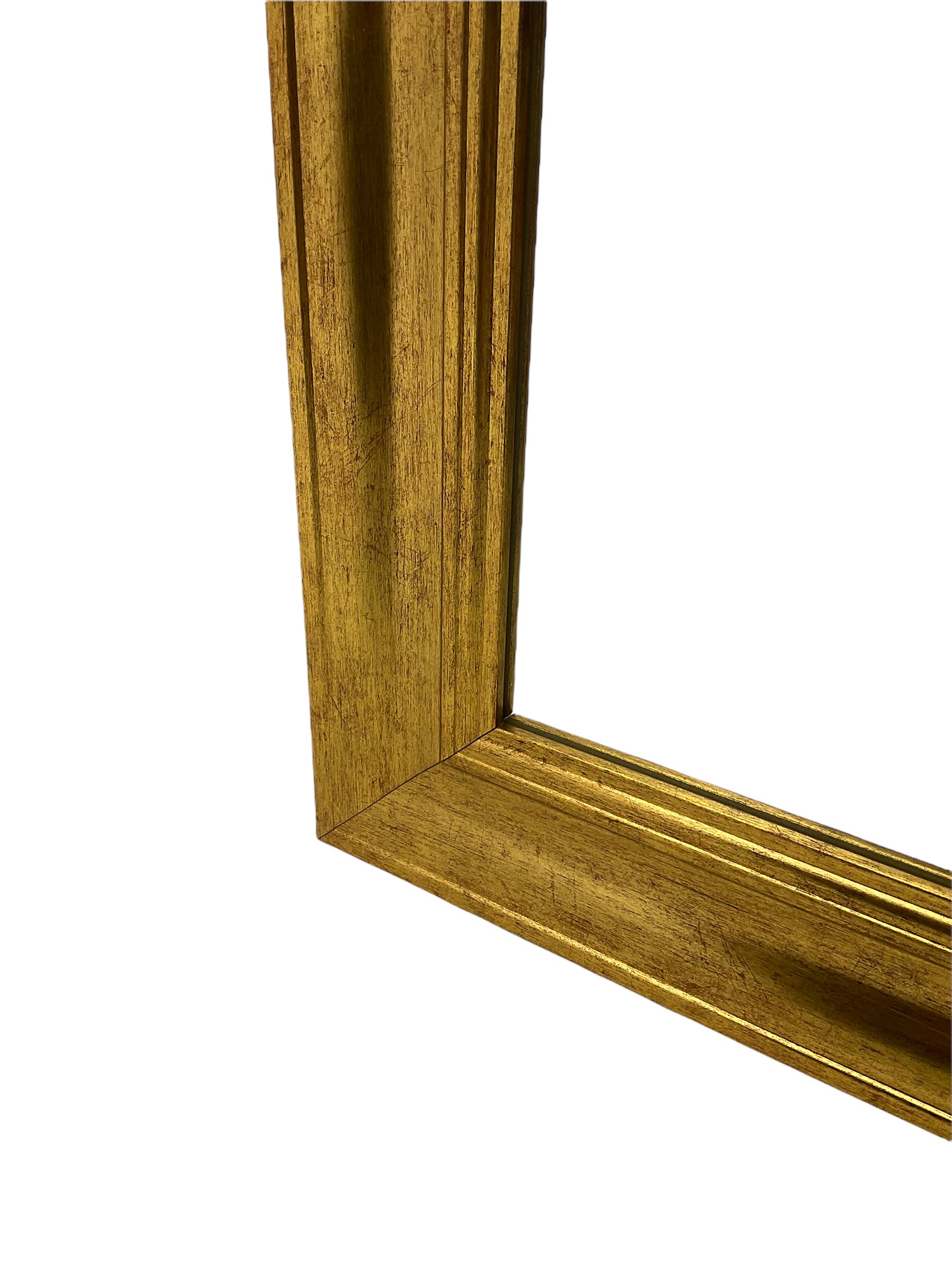 Bevelled mirror in moulded gilt frame - Image 3 of 3