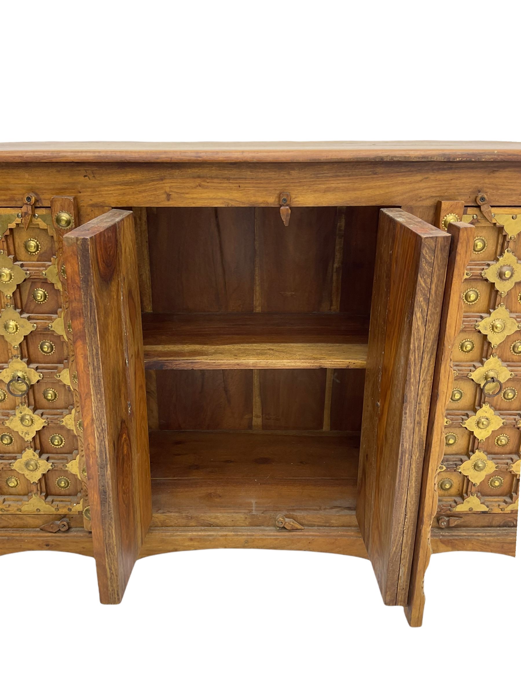 Eastern hardwood side cabinet - Image 8 of 8