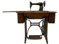 Singer treadle sewing machine