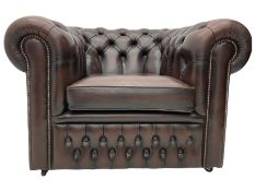 Chesterfield armchair